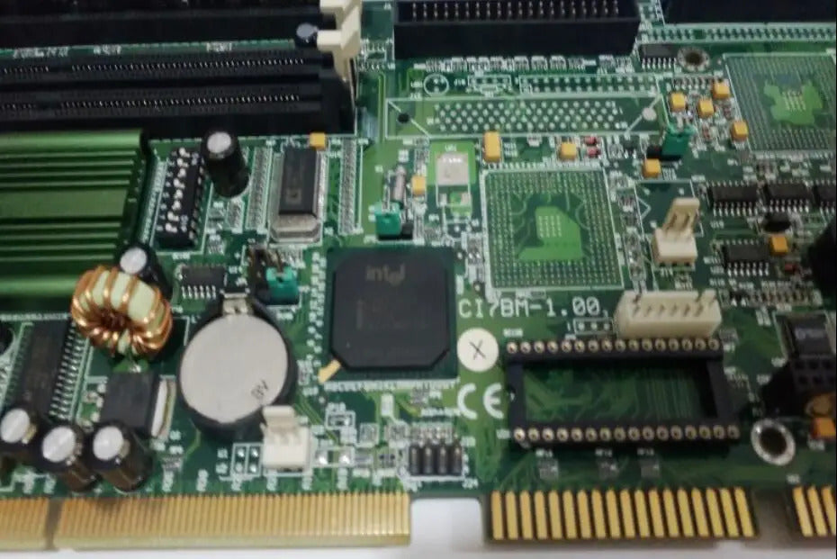 CI7BM-1.00 100% OK Original IPC Board Full-size CPU Card ISA Industrial Mainboard PICMG1.0 With CPU RAM