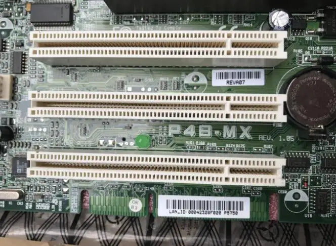 P4B-MX 100% OK Original IPC Micro-TAX Motherboard P5750-69001 SBC Industrial Mainboard