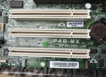 P4B-MX 100% OK Original IPC Micro-TAX Motherboard P5750-69001 SBC Industrial Mainboard