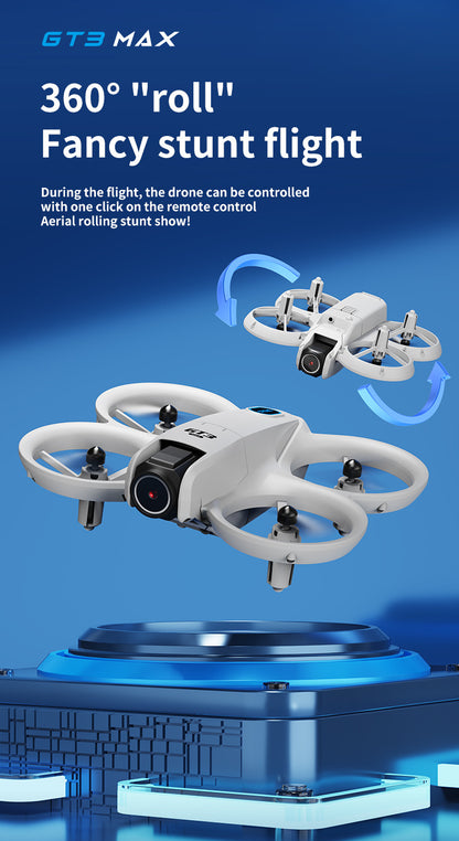 Cross-Border GT3Drone Remote Control with Screen Optical Flow Positioning Electric Lens Quadcopter Remote Control Aircraft Toy