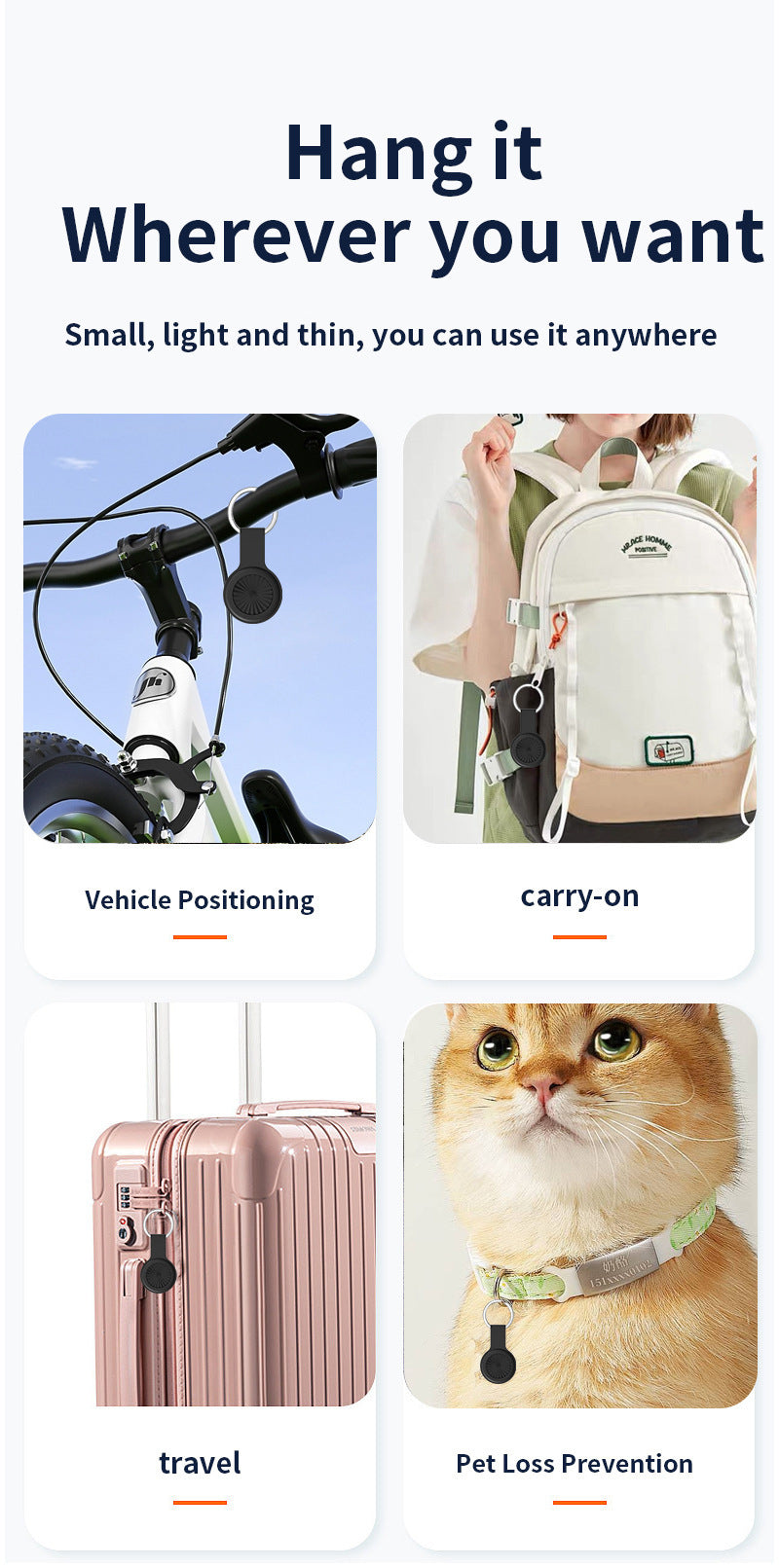 New Global Positioning Device Android iOS Universal Mobile Phone Locator Elderly Children Pet Anti-Lost Tracker