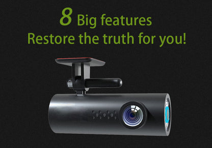 Cross-border HD Dash Cam wifi Mobile Phone Interconnection Starlight Night Vision Dual Lens Car Mount DVR Driving Record