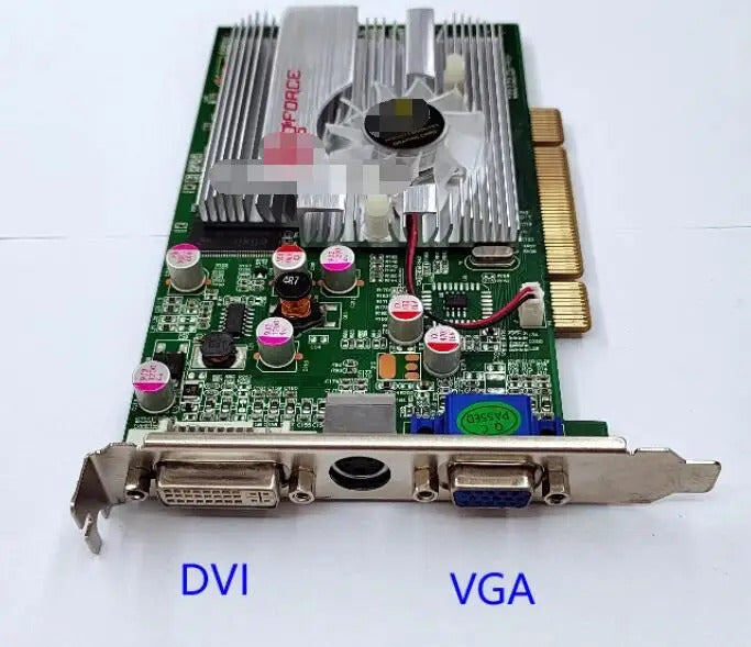 FX5500 PCI Graphic card DDR 256M PCI Graphics card New PCI Video Card with CRT DVI S-Video