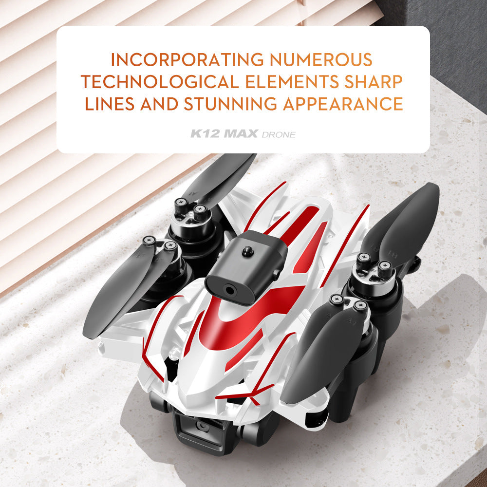 Cross-Border K12 max Drone Aerial Photography Optical Flow Positioning Quadcopter Brushless Motor Remote Control Aircraft Toy