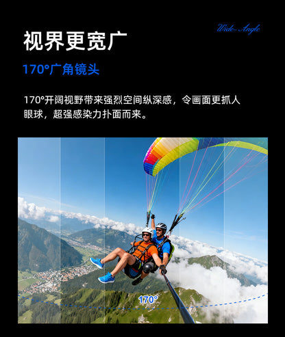 Cross-Border5k Sports Camera Anti-Shake Waterproof HD Wireless Shooting Outdoor Sports Recorder Cycling Camera