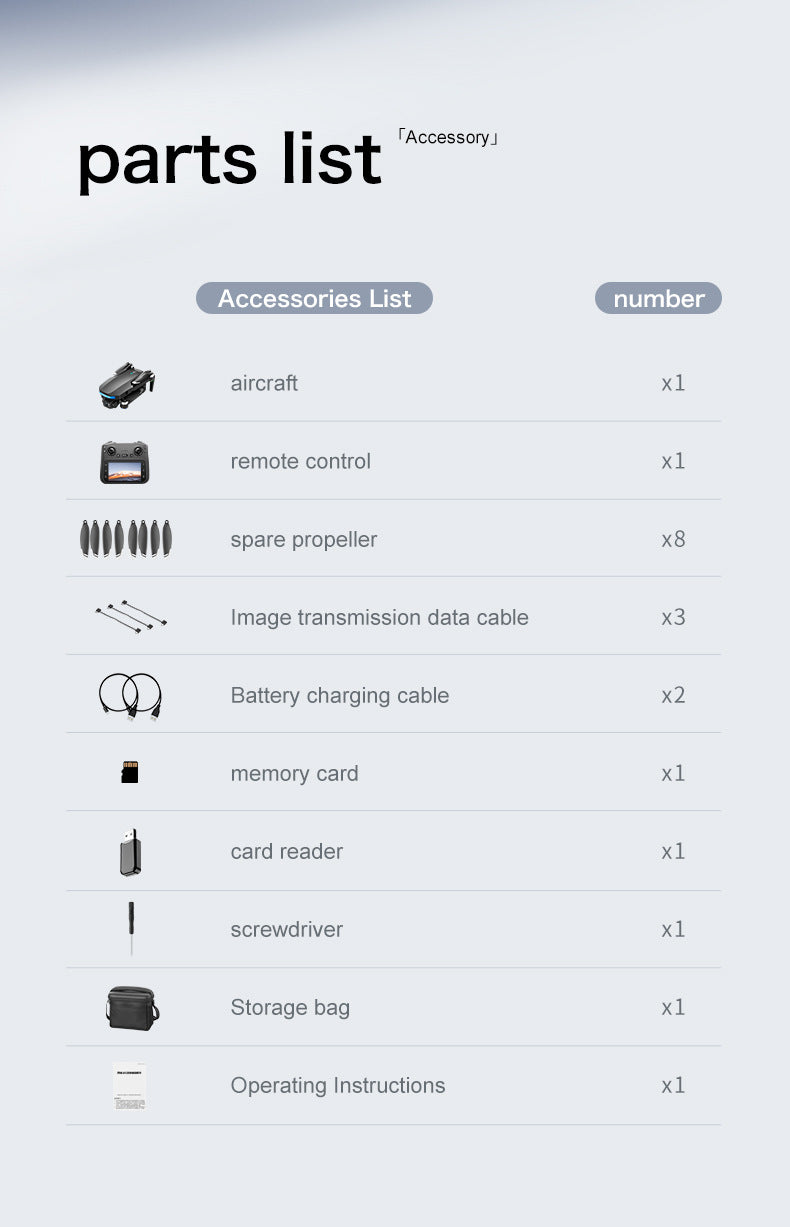 Cross-Border S-X1Drone Remote Control Belt5.9inch screen three-axis gimbal GPS Aerial Photography Four-Axis Remote Control Aircraft
