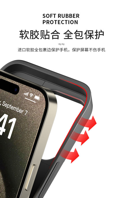 Cross-Border Apple16/15/14Back Clip Power Bank iPhone13/12/11/X Phone Case Power Bank