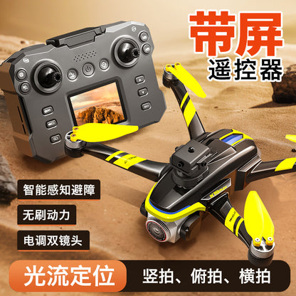 Cross-Border K15Drone remote control with screen brushless long battery life remote aircraft with obstacle avoidance High-Definition Aerial Drone