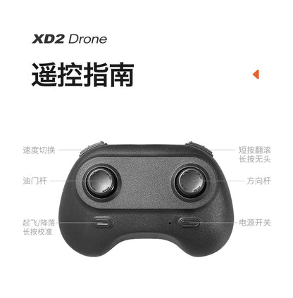 Cross-Border XD2Mini Drone, Shockproof and Impact Resistant2.4G Four-Axis Aircraft360°Rotating and Rolling Remote Control Toy