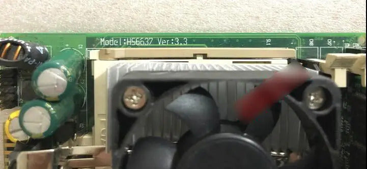 HS6637 VER:3.3 100% OK Original IPC ISA Board  Industrial motherboard Half-Size CPU Card PICMG1.0 wtih CPU RAM