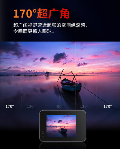 Cross-border new arrival6k Sports Camera Anti-Shake Bare Waterproof Outdoor Cycling Shooting Diving Fishing Sports Camera