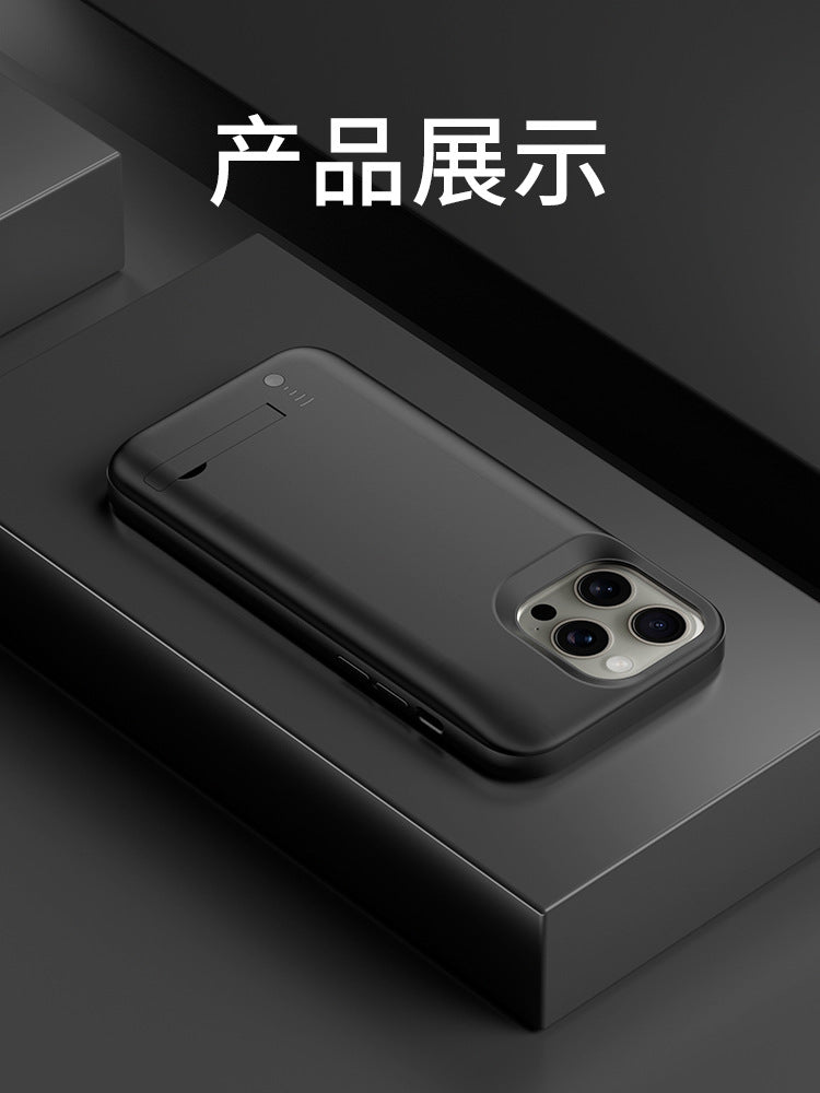 Cross-Border Apple16/15/14Back Clip Power Bank iPhone13/12/11/X Phone Case Power Bank