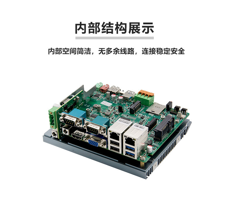 Industrial Control P3250E-V Dual Network Dual Serial Mini Industrial Computer 8/11th Gen i5 Embedded Industrial PC Host