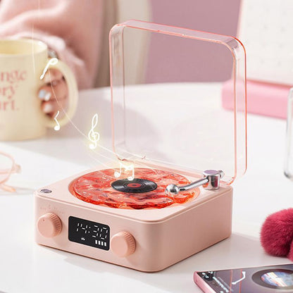 Wireless Speaker, Multifunctional Desktop Speaker with USB Port & AUX Input, Speaker with Environment Light Adjustment Modes, Halloween Gifts, Decor