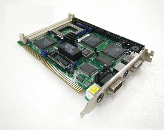 HS-5X86HVGA VER:1.4 100% OK Original IPC Board ISA Slot Industrial motherboard Half-Size CPU Card PICMG10 Mainboard with CPU RAM