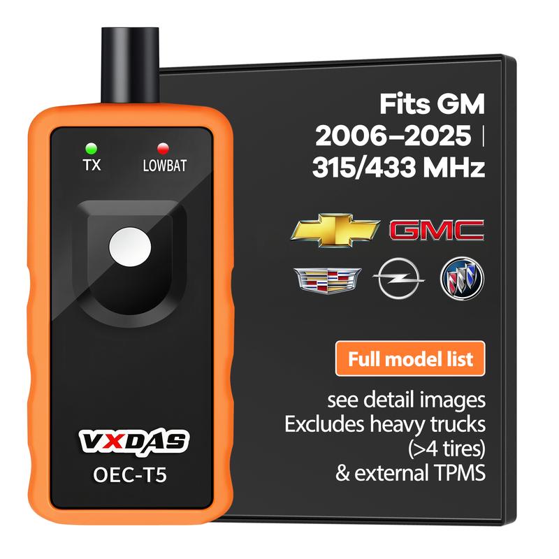 VXDAS EL-50448 TPMS Relearn Tool for GM Tire Sensor TPMS Reset Tool Tire Pressure Monitor system Activation Tool OEC-T5 for GM Buick/Chevy/Cadillac Series Vehicles 2023 Edition TikTokShopBlackFriday