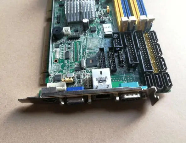 PCE-5124 REV.A1 100%OK IPC Board PCE-5124VG  Full-size CPU Card ISA Industrial Embedded Mainboard PICMG1.0 With CPU RAM 1*LAN