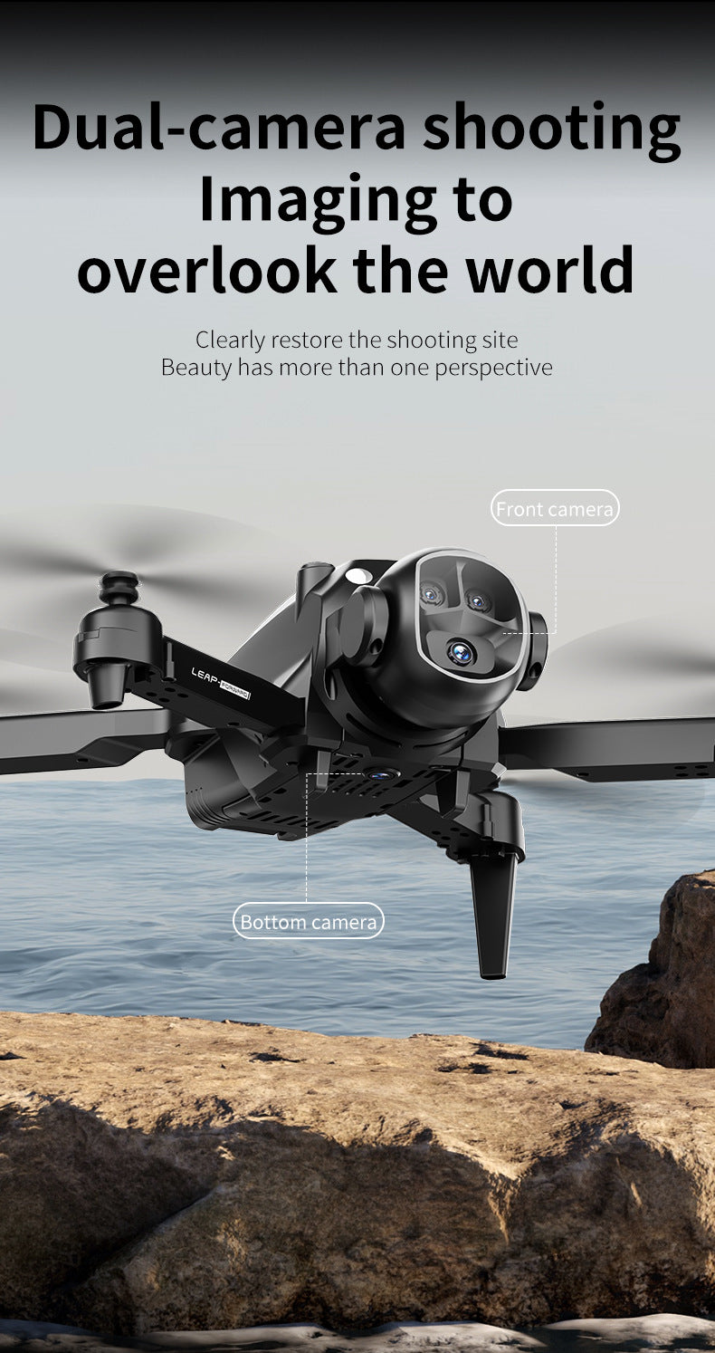 Cross-border Drone E4Foldable HD Aerial Photography Quadcopter VR Glasses Image Transmission Remote Control Airplane drone