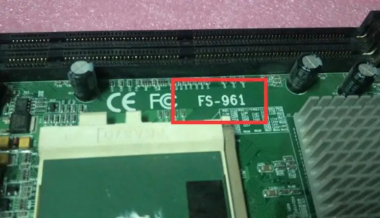 FS-961 Very Nice IPC Board Full-size CPU Card ISA PCI Industrial Embedded Mainboard PICMG 1.0 Bus SBC With CPU RAM  LAN