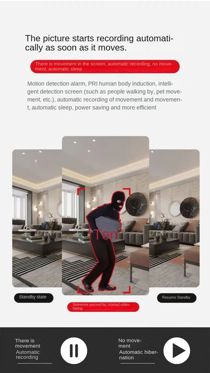 Security Company Home Use A9Camera Remote WiFi Wireless Network a9HD Monitor Sports DV Video Recorder