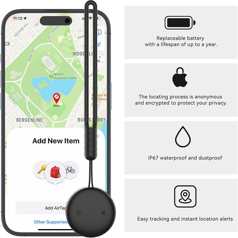 Cross-Border Find My Global Positioning Tracker Car Key Anti-Lost Device Wallet Finder Pet Tracker