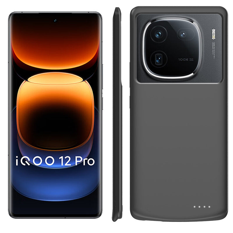 Applicable VivoIQOO12pro Back Clip Battery iqoo3/5/7/8/9/10/11pro+Wireless Power Bank