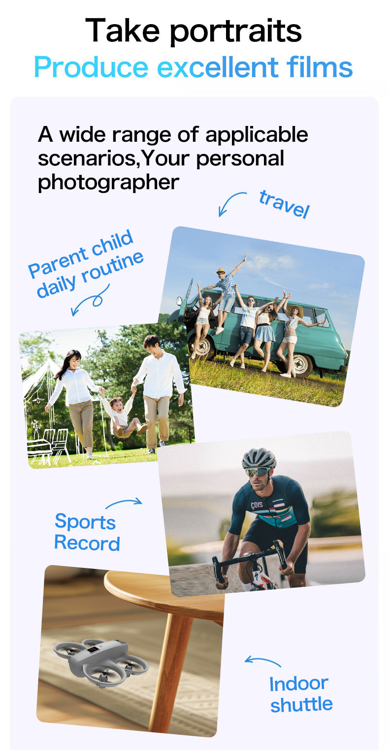 Cross-Border T3Drone Aerial Photography HD Remote Control Aircraft Dual Camera Lighting mini Fixed Height Aerial Photography Drone RC Model