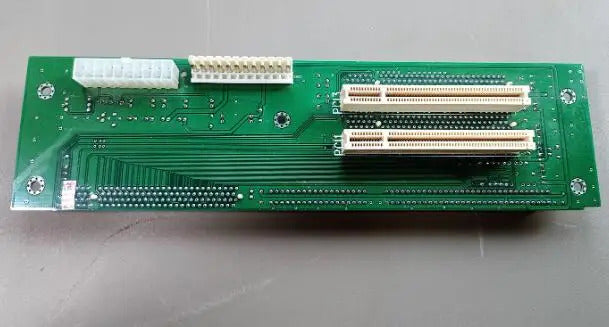 IPC-6105P4 B4 Very Nice Embedded IPC Industrial Backplane Board  PICMG 1.0 BUS Expansion 2*PCI Slot for 1U Chassis