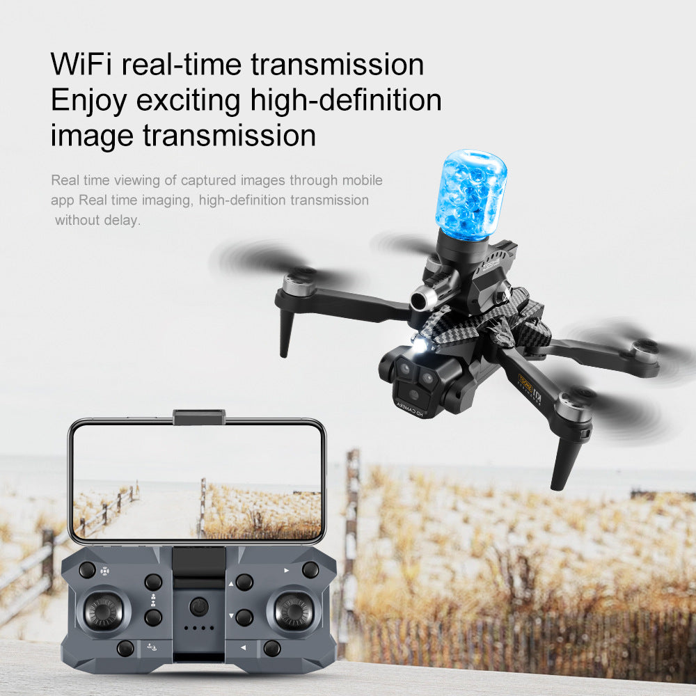 K11Max Drone Brushless Motor Three-Camera Aerial Photography Quadcopter Water Bomb Launch Remote Control Aircraft Drone