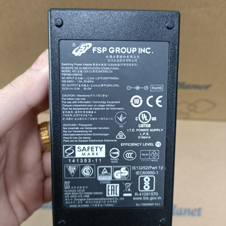 Advantech PPC-3100/UNO-2484 Power Adapter 19V-4.74A Quanhan 19V 3.42A Phoenix Terminal