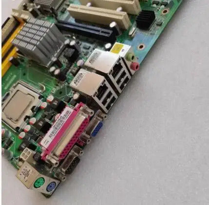 AIMB-766G2 REV.A2 A1 100% Test OK Original IPC Mainboard  AIMB-766 Q35 ATX Industrial Motherboard 4*PCI 1*LAN 4*COM With CPU RAM