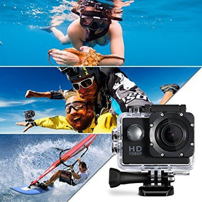 Cross-border new anti-shake action camera full HD outdoor shooting DV Cycling Diving Head-Mounted Sports Camera