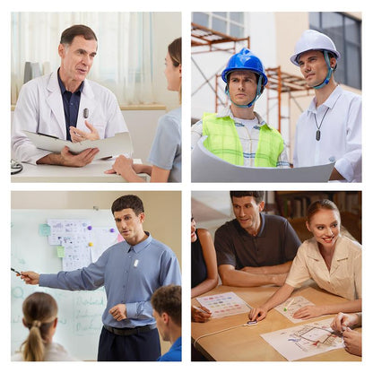 PLAUD NotePin Smart Voice Recorder, 64GB Memory, Supports 112 Languages, App Control, AI Transcribe & Summarize, Audio Recorder for Lectures & Meetings