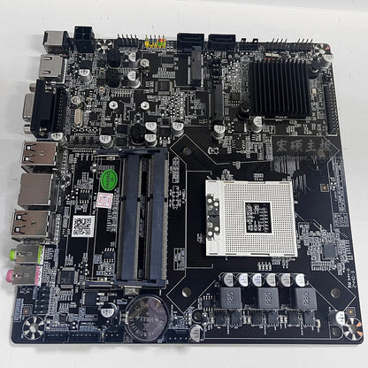 ITX Industrial Control Motherboard HM65Dual memory slots DDR3Mini Board PGA988Two Or Three Generations CPU All-in-One Motherboard