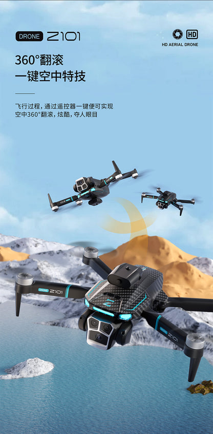 Cross-Border Z101Drone Long Endurance Obstacle Avoidance Aerial Photography Quadcopter Brushless Motor Remote Control Aircraft Drone