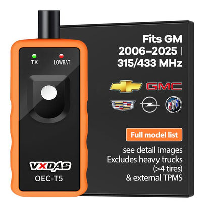 VXDAS EL-50448 TPMS Relearn Tool for GM Tire Sensor TPMS Reset Tool Tire Pressure Monitor system Activation Tool OEC-T5 for GM Buick/Chevy/Cadillac Series Vehicles 2023 Edition TikTokShopBlackFriday