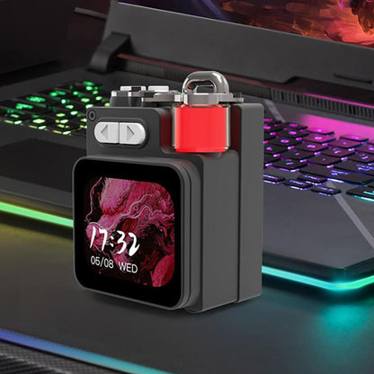 GAMINJA Wireless Speakers, Portable Mini Multi-function Wireless Music Player, Rechargeable Stereo Radio Speaker with Cool Light for Home Office