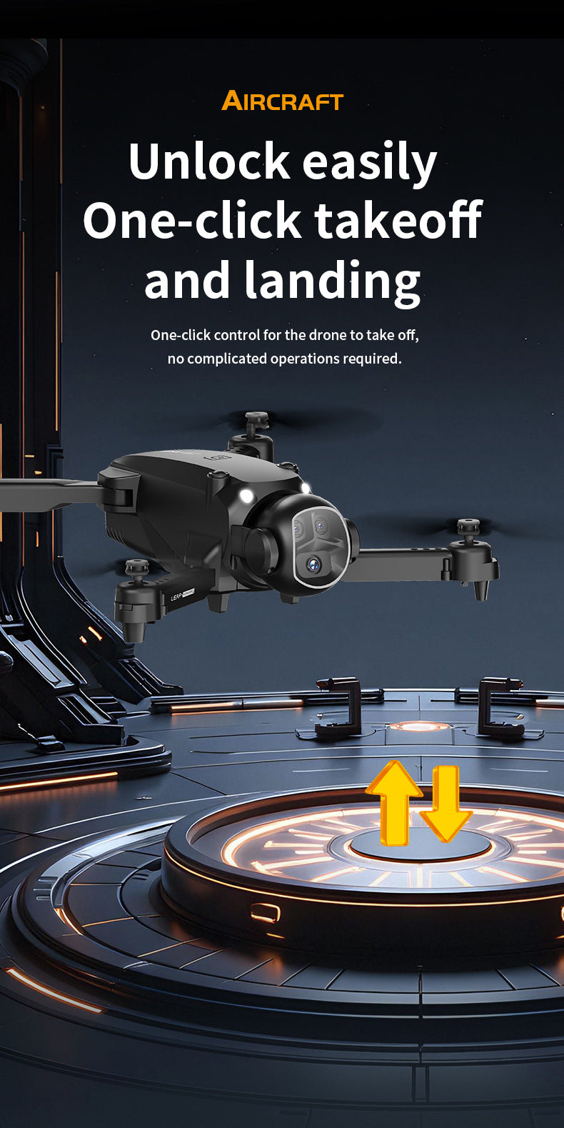 Cross-border Drone H20Foldable Brushless HD Aerial Photography Four-Axis Drone VR Glasses Remote Control Airplane drone