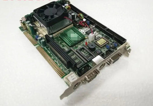 ROCKY-518HV V4.1 100% OK Original IPC Board  ISA Slot Industrial motherboard Half-Size CPU Card PICMG1.0 With CPU RAM