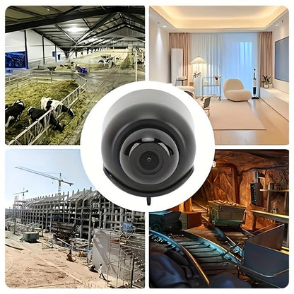 HD WiFi Mini Security Camera - Indoor/Outdoor Remote Viewing, Wireless Home Monitor with USB Power indoor security camera