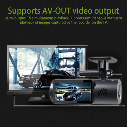 Cross-border HD Dash Cam wifi Mobile Phone Interconnection Starlight Night Vision Dual Lens Car Mount DVR Driving Record