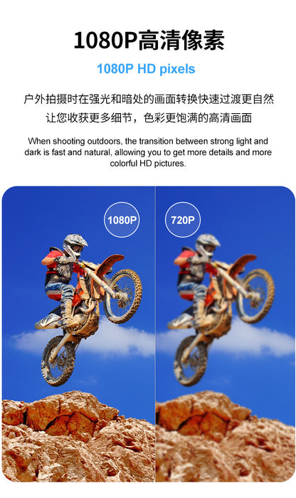 Cross-border new high-definition sports camera waterproof wifi Remote Control Outdoor Aerial Photography Camera Helmet Riding Camera