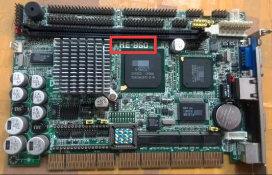 HE-860 100% OK Original Embedded IPC Board Industrial motherboard Half-Size CPU Card PCISA Bus Mainboard with CPU RAM