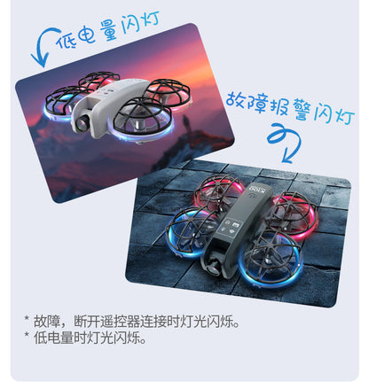 Cross-Border K100MINI Drone with Screen Remote Control Optical Flow Hover Dual Camera Lens HD Aerial Photography Remote Control Aircraft