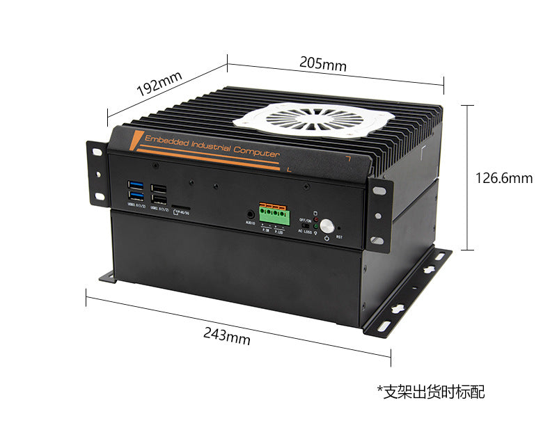 G32-C6E2 Dual Network 6 Serial Ports 5G Industrial Computer Dual PCIE Industrial Host XP Embedded Industrial Computer