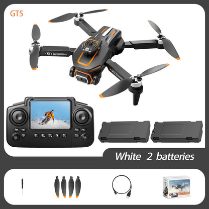 Cross-Border GT5MAX Drone with screen control, optical flow positioning, quadcopter with brushless motor, remote control airplane toy