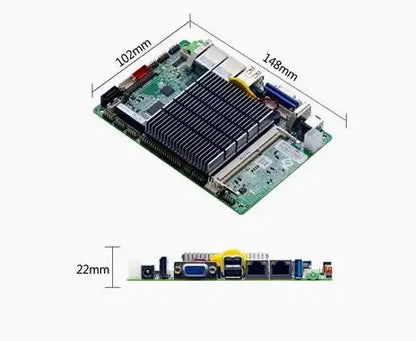 J3160 3.5 inch Motherboard 3.5" SBC IPC Mainboard industrial with Celeron Quad Core DC-12V 6-COM 2xGbE LAN LVDS VGA