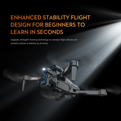 Cross-Border K10MAX High-definition Three-camera Aerial Photography Drone Obstacle Avoidance Remote Control Aircraft Optical Flow Quadcopter drone