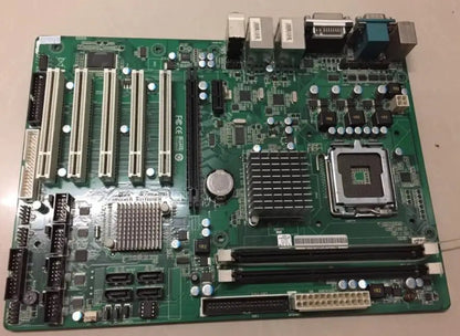 SYM76941VGGA 100%OK Original Embedded IPC Mainboard ATX Industrial Motherboard 5*PCI 2*LAN with RAM LGA775 CPU 6*COM