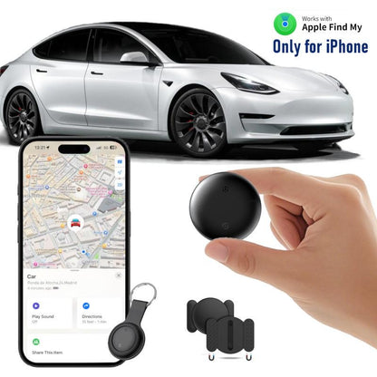 GPS Tracker for Car,Mini Trackers Device with Weatherproof Magnetic Case-No Monthly Fee-Best Hidden GPS Trackers,Anti-lost Device,Works with Apple Find My (iOS Only)